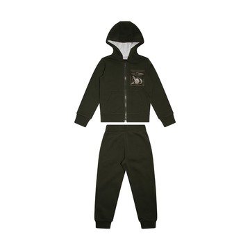 Moncler - Black Cotton Two Pieces Jumpsuit