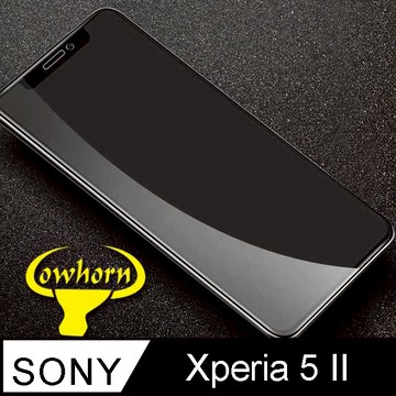 Sony Xperia 5 II 2.5D曲面滿版 9H防爆鋼化玻璃保護貼 黑色