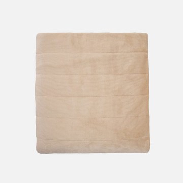 WARM TOUCH石墨烯法蘭絨三人沙發保潔墊 米棕