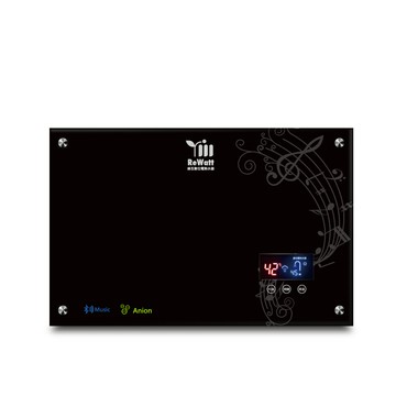 【ReWatt 綠瓦】藍芽喇叭負離子數位電熱水器(QR-1019) 220V 9.9KW 桃竹苗提供安裝服務
