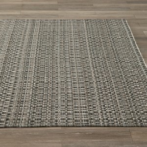 查莉混羊毛地毯 240x340cm 花灰