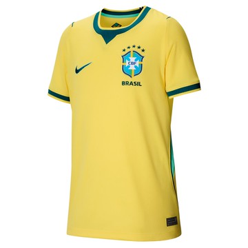 NIKE CBF Y NK DF JSY SS STAD HM 童足球短袖 世界盃 巴西隊主場球迷版-IO2231724