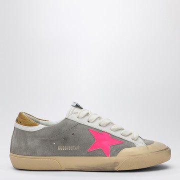 Super-Star sneaker in taupe/fuchsia/ochre