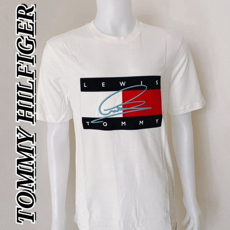 トミーヒルフィガー ルイスハミルトン コラボ Tシャツ フラッグロゴ 白 メンズ Tommy Hilfiger 通販 Lineポイント最大0 5 Get Lineショッピング