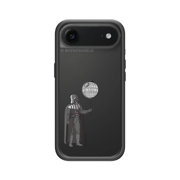 iPhone Air Mod NX -邊框背蓋組合 (相機按鈕) 黑 - 迪士尼-星際大戰 Star Wars - 黑武士-氣球布置-幽默系列