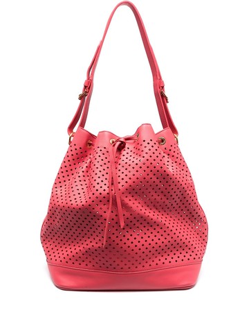 Louis Vuitton Pre-Owned - 2011 perforated Sofia Coppola Flore Noé shoulder bag - women - Calf Leather - One Size - Red