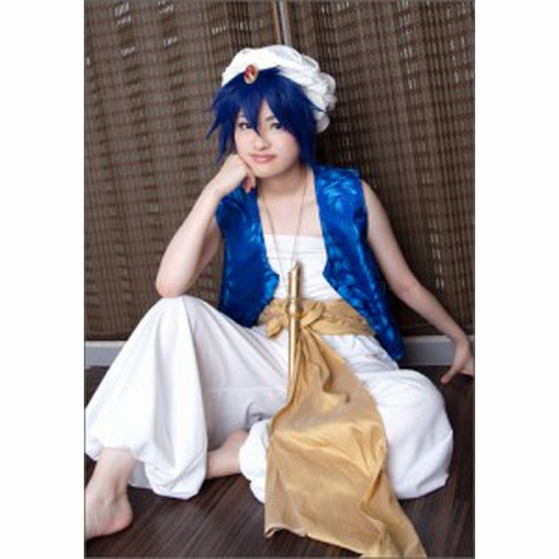 マギ アラジン 風 ウィッグ キャラウィッグ コスプレウィッグ フルウィッグ コスプレ 耐熱 通販 Lineポイント最大1 0 Get Lineショッピング