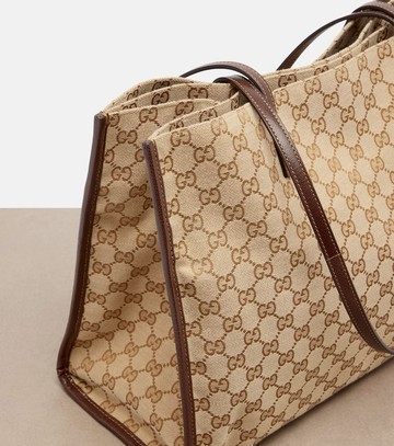 Gucci Large GG canvas shopper