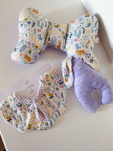 薰紫兔野花園 新生兒禮盒  豪華嬰兒禮物 滿月禮 彌月禮盒