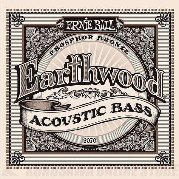 ポイントアップ ERNIE BALL Earthwood Phosphor Bronze Acoustic Bass Strings