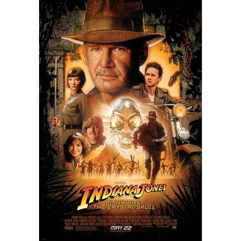 海外 限定 インディ・ジョーンズ Indiana Jones クリスタルスカル オブジェ 高品質 小道具 - 映画関連グッズ