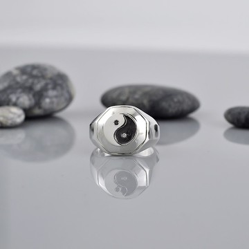 太極戒指 925純銀 Men's jewelry