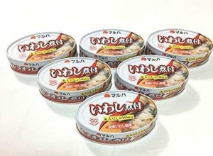 マルハ いわし味付 丸大豆しょうゆ使用 100g×6個