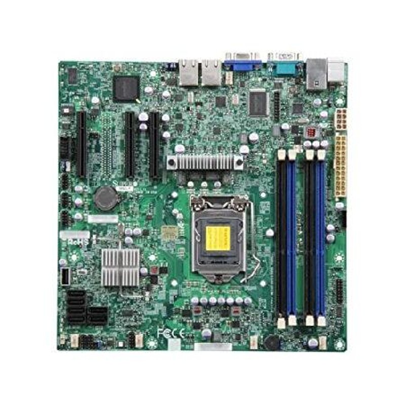 Supermicro MBD-X9SCL-F-O Carte m〓re Intel C202 Chipset PCH, SATA