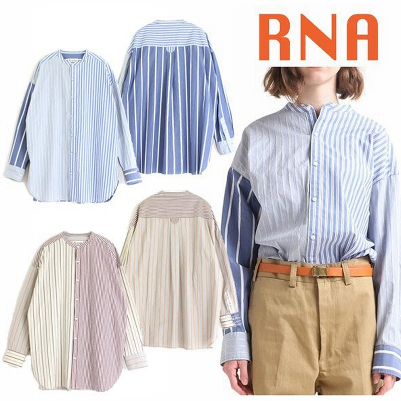 アールエヌエー Rna クレイジーパターン ストライプシャツ カジュアル ビッグサイズ 長袖 個性的 ファッション 服 ブランド レディース 通販 Lineポイント最大0 5 Get Lineショッピング