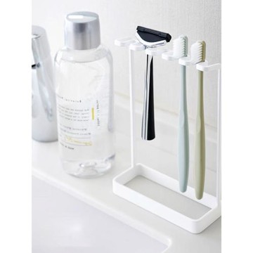 北歐簡約立式電動牙刷置物架衛生間浴室懸空牙刷掛架雙人家用酒店