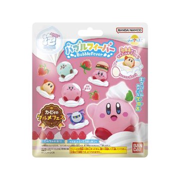 日本BANDAI-星之卡比美食篇泡泡入浴球(泡澡球/限量/洗澡玩具/交換禮物)