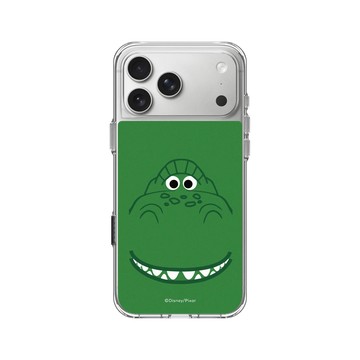 iPhone 17 Pro Max Clear Case（相機按鈕） 透明 - 迪士尼-玩具總動員 Toy Story - Rex抱抱龍