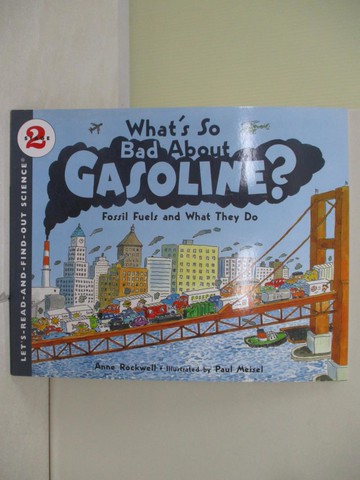 【書寶二手書T5／科學_TUN】What’s So Bad About Gasoline?: Fossil Fuels and What They Do_Rockwell, Anne F./ Meisel, Paul (ILT)