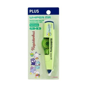 普樂士PLUS智慧型滾輪修正帶三麗鷗限定版/52-906/大眼娃/5mmx6M