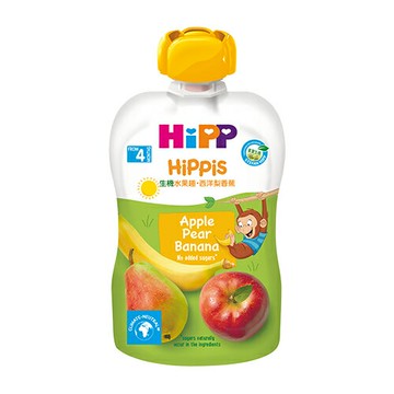 HiPP 喜寶 生機水果趣-西洋梨香蕉100g★衛立兒生活館★