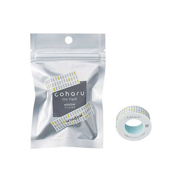 【KING JIM】TEPRA LITE 熱感式標籤薄膜自黏膠帶 15mm 窗戶