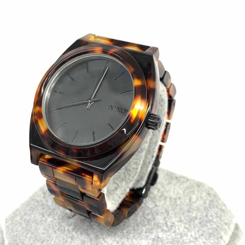 NIXON デニムストラップ アナログ時計 NIXON 腕時計 「NIXON/ニクソン」Time Teller OPP 時計 アナログ