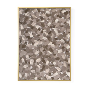 Boluo 菠蘿選畫所 掛畫 焦糖瑪奇朵  59.4 x 42cm  金色