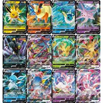 老吉科🌲 Pokémon TCG PTCG 日版劍盾系列 V VMAX 伊布家族 閃卡 仙子伊布 月亮伊布 寶可夢卡牌