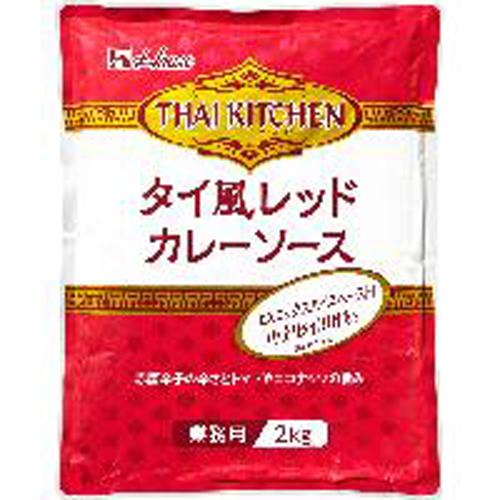 ハウス食品　２ｋｇ　タイ風レッドカレーソース　２ｋｇ×6個