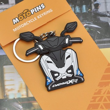 山葉Cygnus XR 155七代勁戰鑰匙圈PVC軟膠鑰匙扣吊飾7代勁戰七代改裝品周邊部品機車掛飾 Motopins