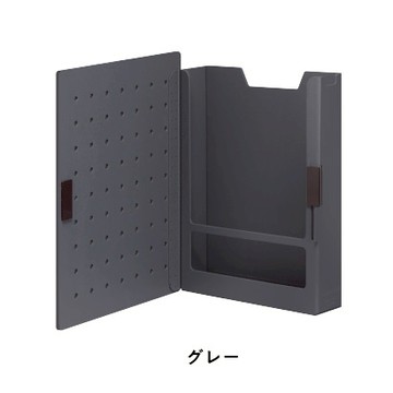 *需預訂【KING JIM】HARU PEGGY 個人磁力洞洞板置物箱 M號 (PGH200)木紋