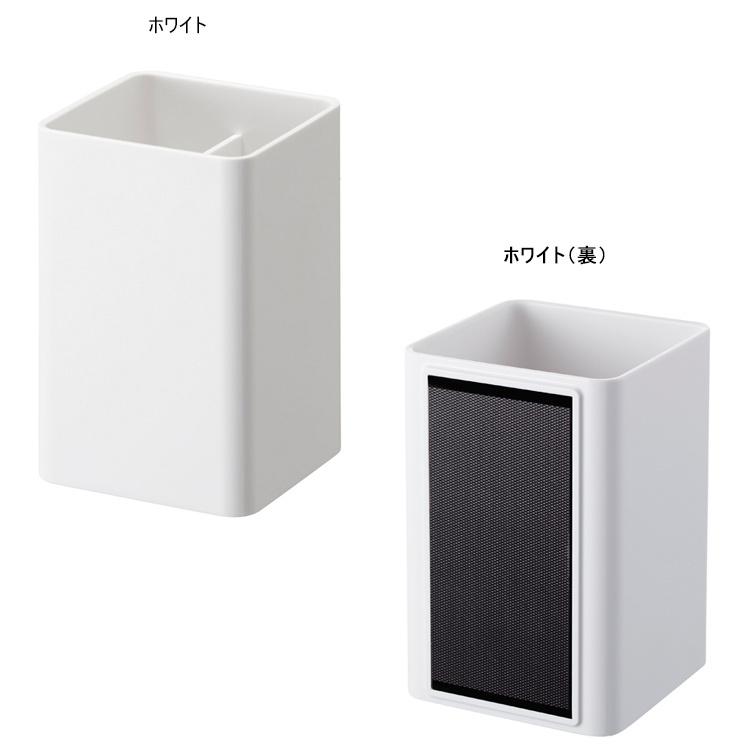 tower マグネットストレージボックス タワー スクエア 磁石 収納 引っ掛け フック キッチン整理用品 ホワイト ブラック タワーシリーズ 山崎実業