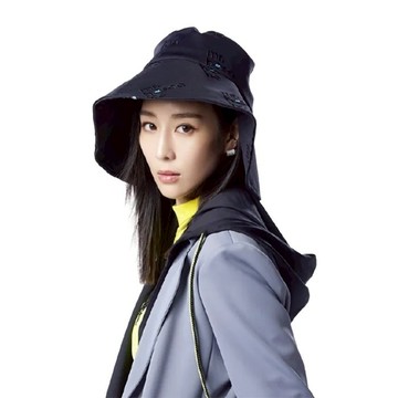 【海夫健康生活館】HOII授權 后益 mr. hosea ho 明星同款 刺繡寬版圓筒帽