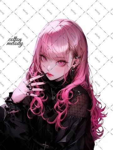 original sticker no.1815 人物貼紙 原創貼紙 原創人物貼紙 裝飾貼紙 cotton melody