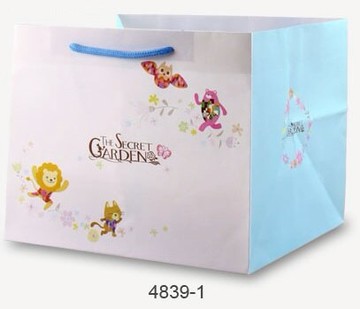 【基本量】手提袋-秘密花園/8號// 100個