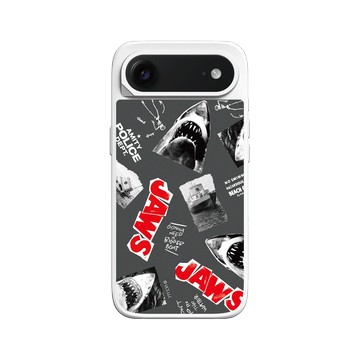 iPhone Air SolidX 白 - Jaws - 大白鯊 - 紅色大白鯊