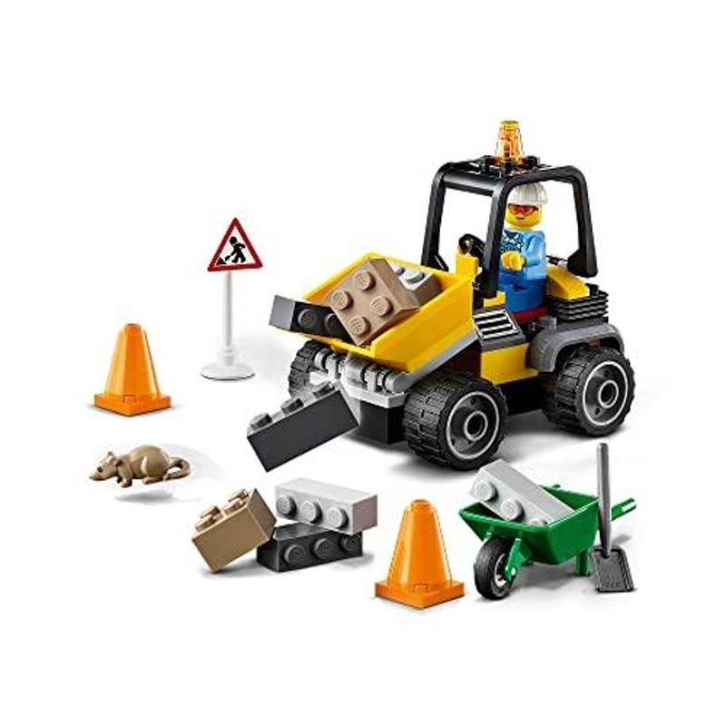 レゴ(LEGO) シティ 道路工事用トラック 60284 おもちゃ ブロック