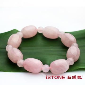 石頭記粉晶圓滿手鍊-愛情來了