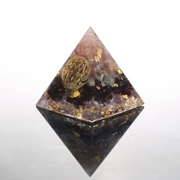 【招桃花】愛戀魔法陣奧剛大金字塔Orgonite水晶療癒人緣智慧