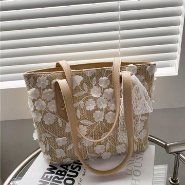 小眾設計托特包包女夏天2021新款高級感大容量單肩手提腋下包百搭