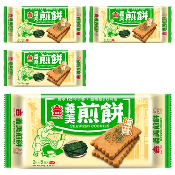義美 煎餅 海苔  96g  4包
