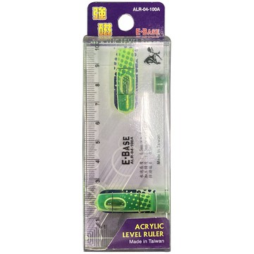 壓克力水平尺附磁【E-BASE】