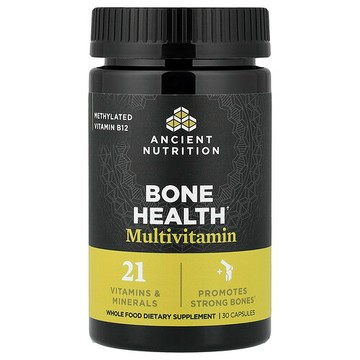 Ancient Nutrition, 骨健康多維生素，30 粒膠囊