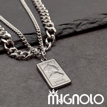 MIGNOLO💫維納斯古巴項鍊 鈦鋼項鍊 百搭 項鍊 粗項鍊  嘻哈項鍊 316L醫療鋼