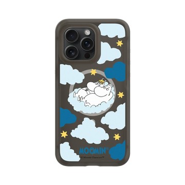 iPhone 15 Pro Max AirX 本質黑 - Moomin - Moomin＆歌妮-雲上小戀曲