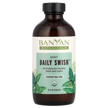 Banyan Botanicals, Daily Swish™，薄荷味，8 液量盎司（236 毫升）