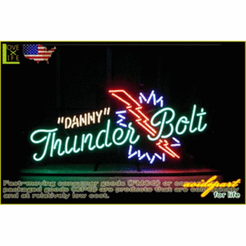 注目ショップ ブランドのギフト アメリカン雑貨 ネオン サイン Danny Thunderbolt アメリカ 雑貨 ネオンライト 電飾 Bar インテリア アメリカ Usa かわいい おしゃれ エクステリア Indonesiadevelopmentforum Com