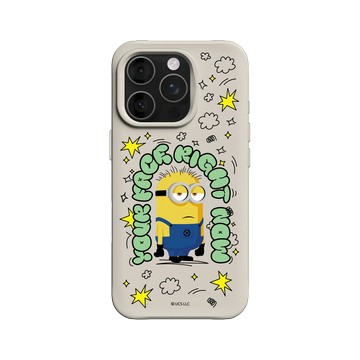 iPhone 16 Pro SolidX 貝殼灰 - Minions - Minions - Your Face Right Now