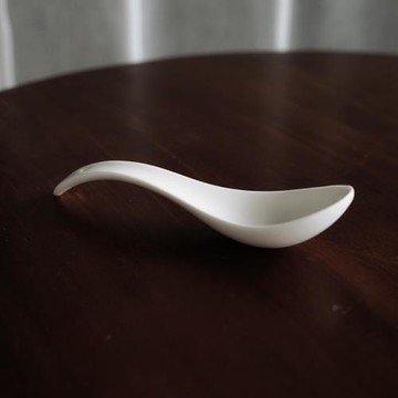 【葉子手作】小勺子景德鎮陶瓷勺子湯勺家用ins風高顏值調羹湯匙